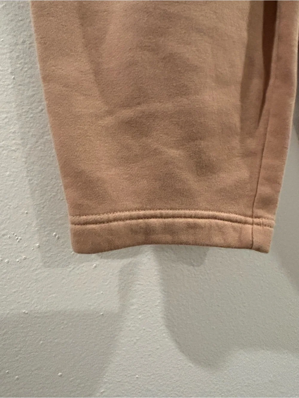 Nike Women's Tan Cropped Hoodie & Drawstring Joggers